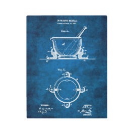 薬効モルタル薬剤師デコールギフト メタルプリント