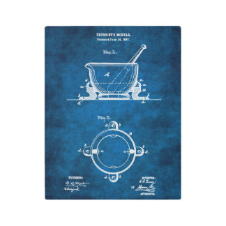 薬効モルタル薬剤師デコールギフト メタルプリント