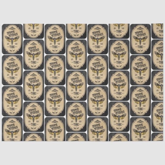 薬品及び薬ラベルのシリーズデザイン7 薄葉紙 (正面)