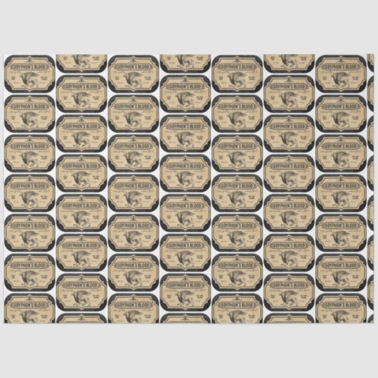 薬品及び薬ラベル系列デザイン14 薄葉紙 (正面)