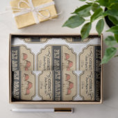 薬品及び薬ラベル系列デザイン25 薄葉紙 (ギフト)