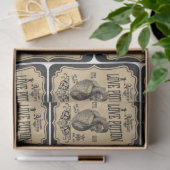 薬品及び薬ラベル系列デザイン5 薄葉紙 (ギフト)