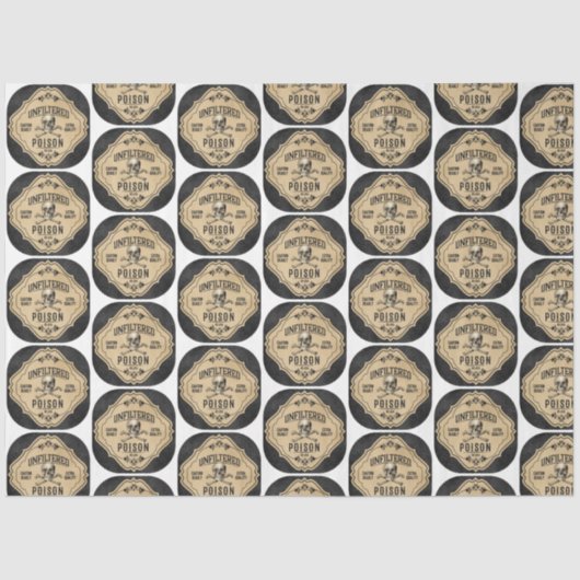 薬品及び薬ラベル系列デザイン8 薄葉紙 (正面)