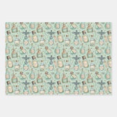 薬品店ハロウィーンギフトインスパイアラップ ラッピングペーパーシート (正面2)