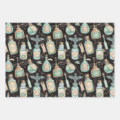 薬品店ハロウィーンギフトインスパイアラップ ラッピングペーパーシート (正面)