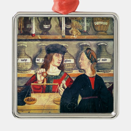 薬学のインテリア メタルオーナメント (正面)