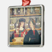 薬学のインテリア メタルオーナメント (左)