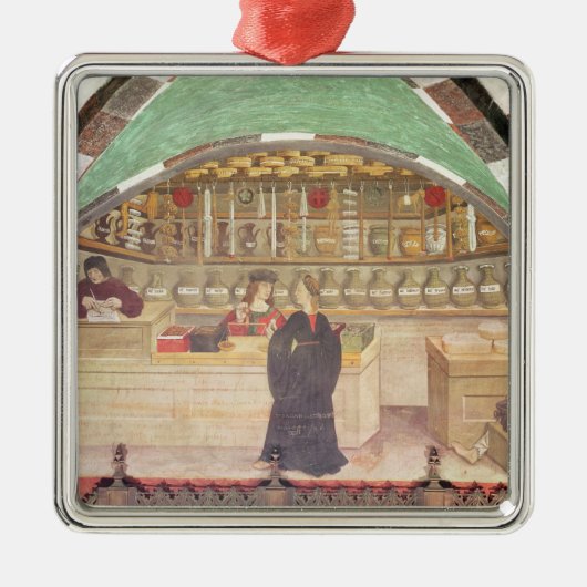 薬学のインテリア メタルオーナメント (正面)