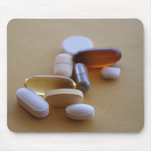 薬学のカウンター マウスパッド (正面)