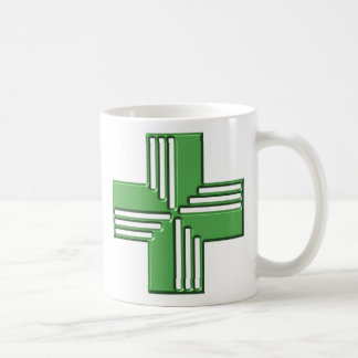 薬学の十字 コーヒーマグカップ