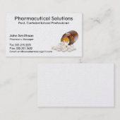 薬学の名刺の薬剤師 名刺 (正面/裏面)