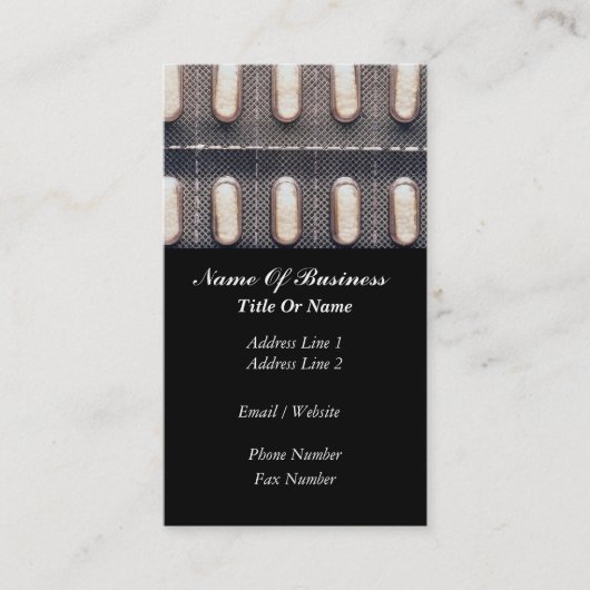 薬学の名刺 名刺 (正面)