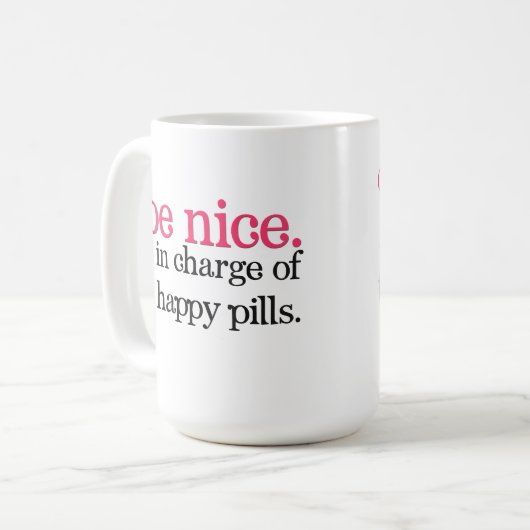 薬学の引用文のコーヒー・マグ コーヒーマグカップ (正面左)