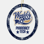 薬学の技術のギフトのオーナメント セラミックオーナメント (左)