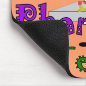 薬学の技術のギフト棒人間たちのデザインの マウスパッド (コーナー)