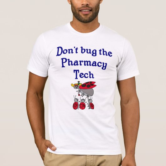 薬学の技術のTシャツ Tシャツ (正面)