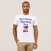 薬学の技術のTシャツ Tシャツ (正面フル)
