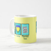 薬学の技術者のギフト コーヒーマグカップ (正面左)