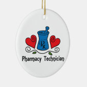 薬学の技術者 セラミックオーナメント (右)