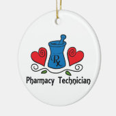 薬学の技術者 セラミックオーナメント (左)