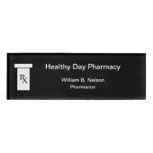 薬学の薬剤師 名札 (正面)