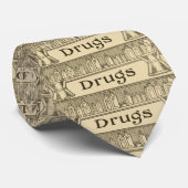 薬学は薬のヴィンテージのレトロの新聞広告に薬剤を入れます ネクタイ (ロール)