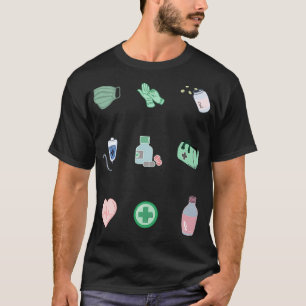 薬学ステッカーパック法薬品販売店2 Tシャツ