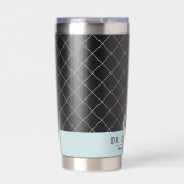 薬学パーソナライズされた学校の卒業式PharmD 保温保冷タンブラー (正面)