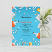 薬学卒業党招待状 招待状 (スタンド正面)