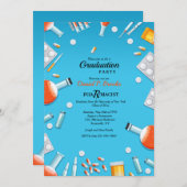 薬学卒業党招待状 招待状 (正面/裏面)