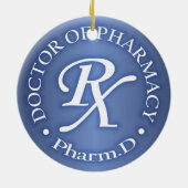 薬学博士 セラミックオーナメント (裏面)