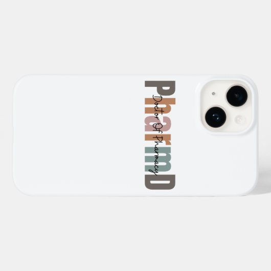 薬学博士 Case-Mate iPhoneケース (裏面 (横))