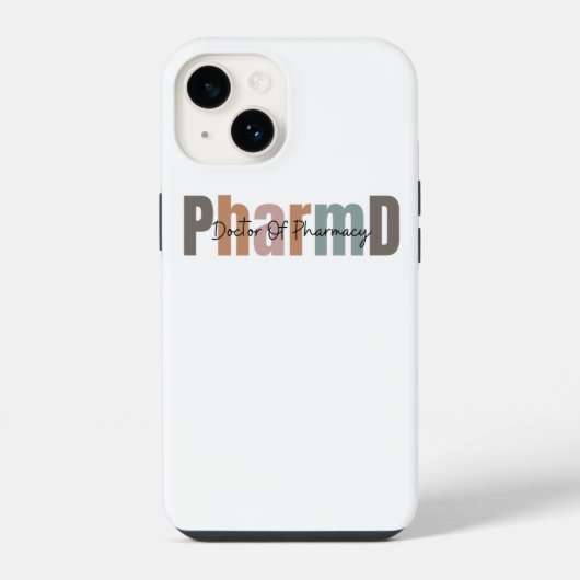 薬学博士 iPhoneケース (裏面)