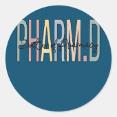 薬学博士Boho PharmD ラウンドシール (正面)