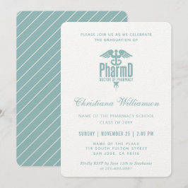 薬学博士PharmD薬学卒業 招待状