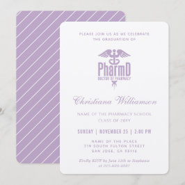 薬学博士PharmD薬学卒業 招待状