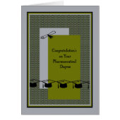 薬学学位カード (正面)