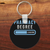 薬学学位ロード薬剤師学生 キーホルダー (正面)