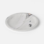 薬学学校卒業 ペーパープレート (アングル)