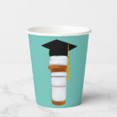 薬学学校卒業 紙コップ (裏面)