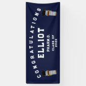 薬学学校薬剤師卒業会 横断幕 (縦)