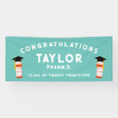 薬学学校薬剤師卒業会 横断幕 (横)