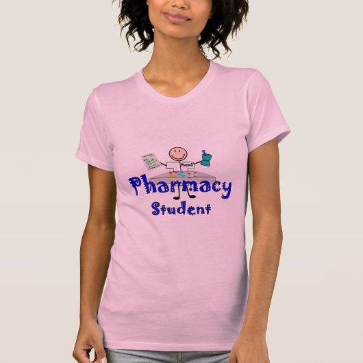 薬学学生のギフト Tシャツ (正面)