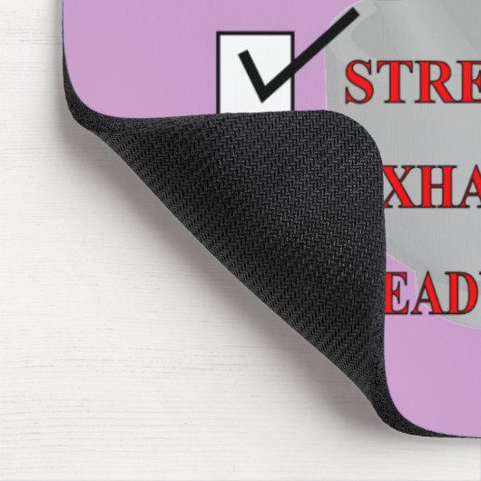 薬学学生は"卒業するために!用意します!! " マウスパッド (コーナー)