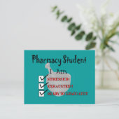 薬学学生「Ready To Gradate!!!」 案内ポストカード (スタンド正面)