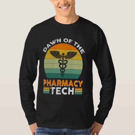 薬学技術の黎明 Tシャツ (正面)