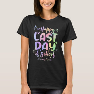 薬学技術ハッピーハッピースクール絞り染め Tシャツ