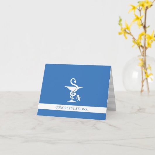 『薬学祝杯ヒゲニア』 カード (黄色い花)