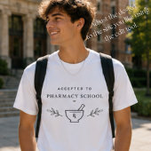 薬学部に合格おめでとう、未来の薬剤師 Tシャツ