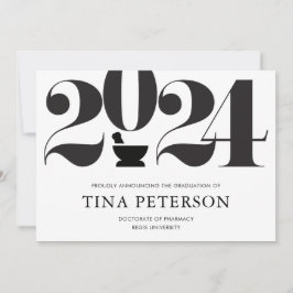 薬学部卒業のお知らせ 招待状